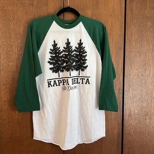 Kappa Delta baseball tee